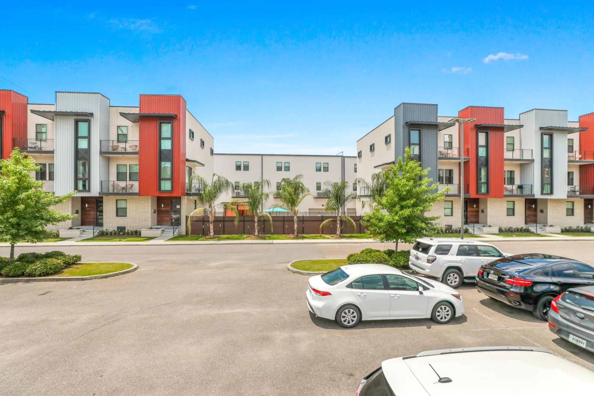新奥尔良Private Townhouse In A Secure Location别墅 外观 照片
